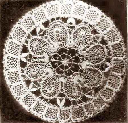 Коклюшки. Сувенир «Цветок»