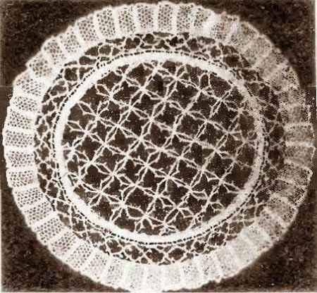Коклюшки. Салфеточка сувенирная