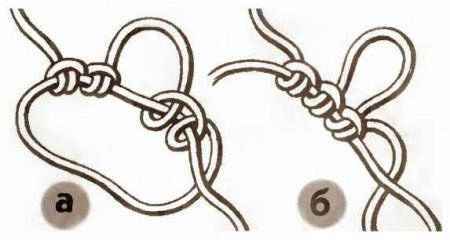 Приемы плетения