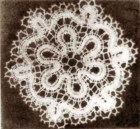 Коклюшки. Сувенир «Цветок»