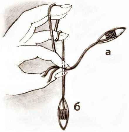 Приемы плетения