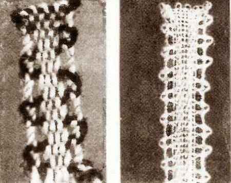 Полотнянка с перевивом крайних долевых пар