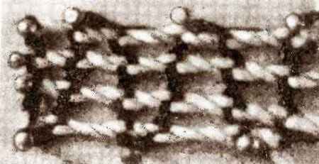 Коклюшки. Полотнянка в перевив всех пар