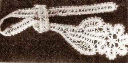 Коклюшки. Галстук сувенирный