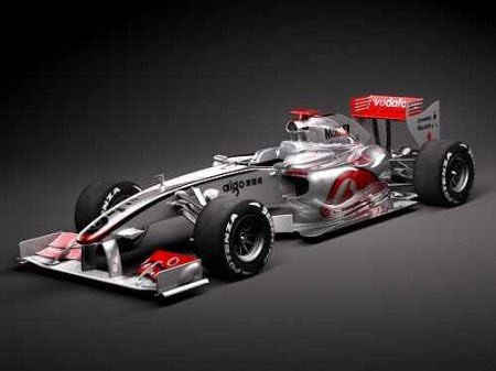 Модели из бумаги. Формула 1. McLaren mp4-24 (2009)