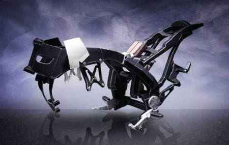 Модели из бумаги. Ультра реалистичная модель мотоцикла YAMAHA "VMAX"