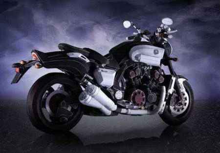 Модели из бумаги. Ультра реалистичная модель мотоцикла YAMAHA "VMAX"