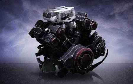 Модели из бумаги. Ультра реалистичная модель мотоцикла YAMAHA "VMAX"