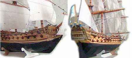 Модели из бумаги. Линейный корабль "Ингерманланд".