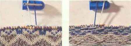 Вязание спицами для начинающих. Вязание жаккардовых узоров.