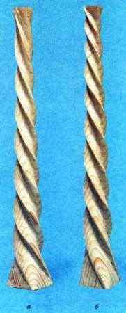 Винт на конусной заготовке