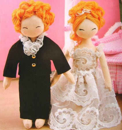 Куклы - жених и невеста