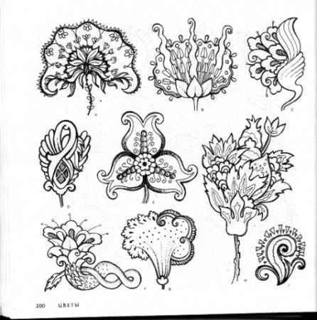 4000 мотивов: Цветы и растения. Справочник/ 4000 Flowers Plant Motifs