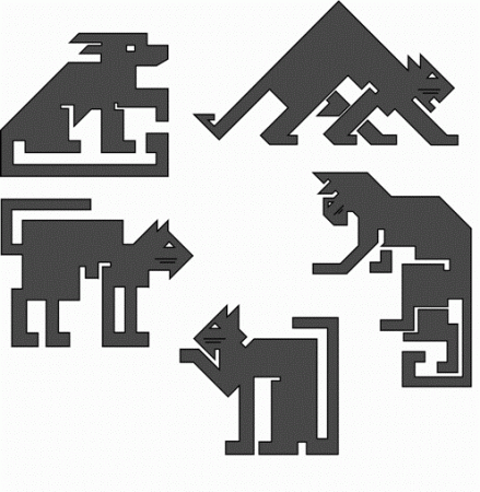 Векторные рисунки животных