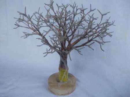 Мастер-класс. Деревья из морских ракушек -2