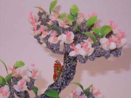 Мастер-класс. Деревья из морских ракушек.