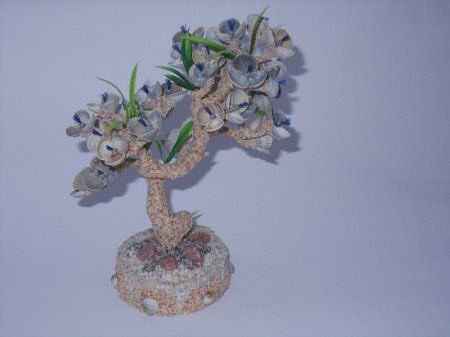 Мастер-класс. Деревья из морских ракушек.