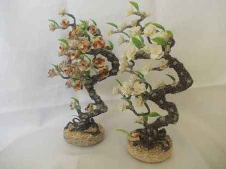 Мастер-класс. Деревья из морских ракушек.