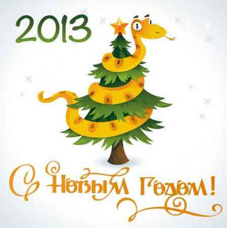 Змеиный наборчик к Новому 2013 году