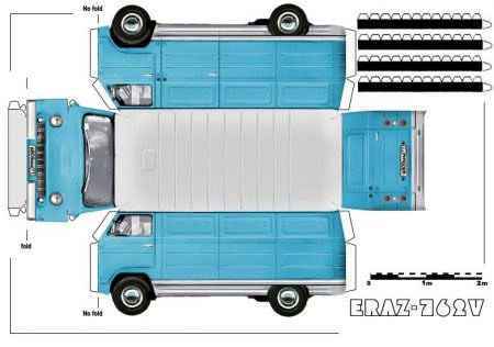 Автосалон из бумаги