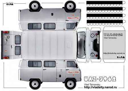 Автосалон из бумаги