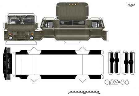 Автосалон из бумаги