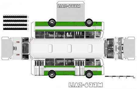 Автосалон из бумаги