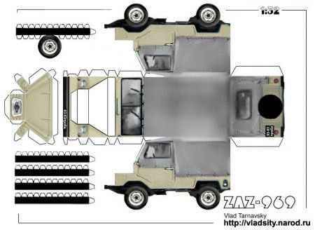 Автосалон из бумаги
