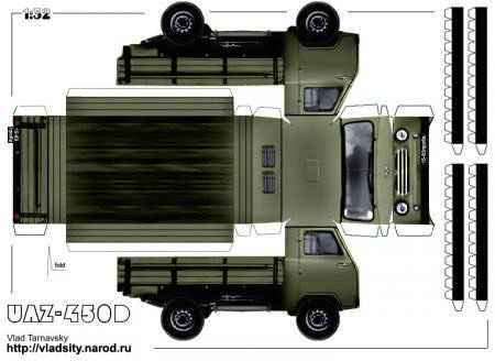 Автосалон из бумаги