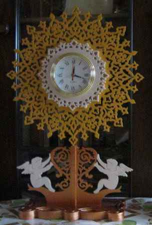 Часы с ангелочками