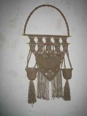 Это хобби моего мужа, макраме