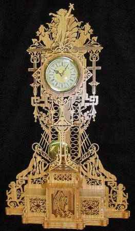 Супер часы для выпиливания из фанеры