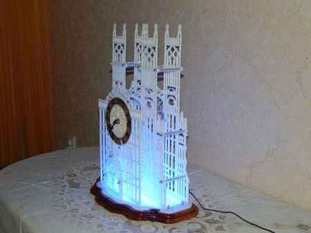 Часы-светильник