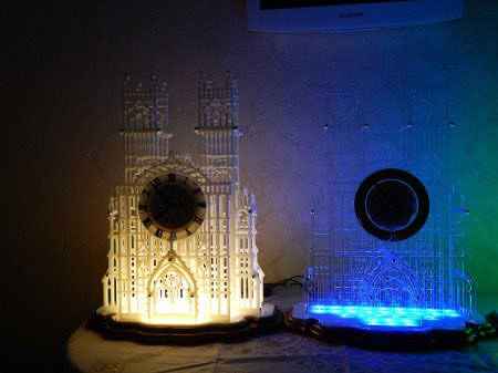 Часы-светильник