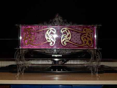 Резьба плюс лобзик получилась шкатулка