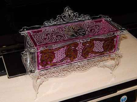 Резьба плюс лобзик получилась шкатулка