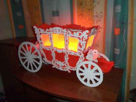 Карета из фанеры