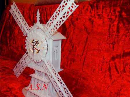 Часы-мельница