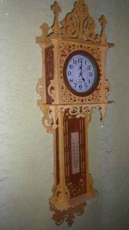 Часы-термометр