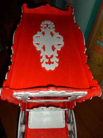 Карета из фанеры