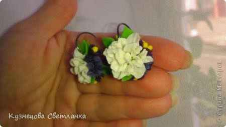 Бижутерия из холодного фарфора