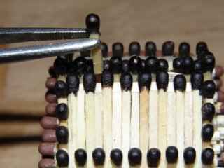 Домик из спичек без клея