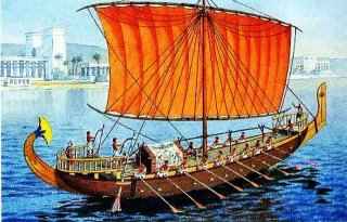 Чертежи корабля Хатшепсут