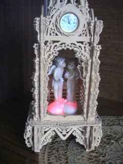 Настольный часы-ночник