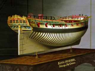 Чертежи шлюпа HMS Kingfisher