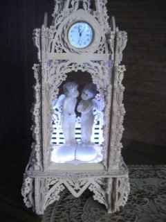 Настольный часы-ночник