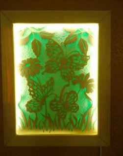 Настенный панно-ночник "Воспоминание о лете"