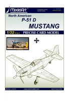 P-51D Mustang (This Is It) модель из бумаги